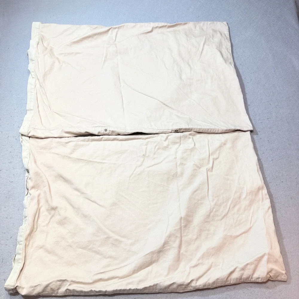 PBteen Green Bay Packers Pillow Shams Standard Khaki Good Set of 2 Cotton Logo